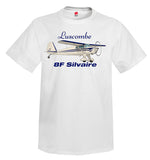Luscombe 8F Silvaire Airplane T-Shirt - Personalized with Your N#
