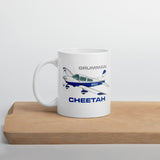 Grumman Cheetah Airplane Ceramic Mug - Personalized