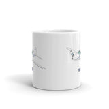 Airplane Custom Mug (AIR255KI1-NG1) - Add Your N#