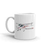 Remos GX (Red) Airplane Custom Mug - Add your N#
