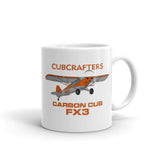 Cubcrafters Carbon Cub FX3 Airplane Custom Mug - Add your N#