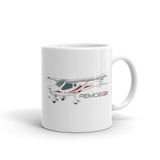 Remos GX (Red) Airplane Custom Mug - Add your N#