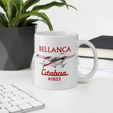 Bellanca Citabria 7KCAB (Red/Black #3) Airplane Mug - Add Your N#