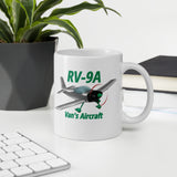 Van's Aircraft Custom Ceramic Mug  (AIRM1EIM9A-G1) - Add your N#