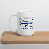 Grumman Cheetah Airplane Ceramic Mug - Personalized