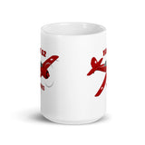 Yakovlev Yak 52 (Red) Airplane Custom Mug - Add your N#
