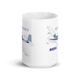Mooney M20J (AIRDFFM20J-SBN1) Airplane Ceramic Mug - Add your N#