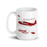 Mooney M20K Custom Airplane Custom Mug - Add your N#