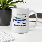 Grumman Cheetah Airplane Ceramic Mug - Personalized