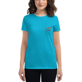 Embroidered Gildan 880 Women's short sleeve t-shirt
