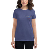 Embroidered Gildan 880 Women's short sleeve t-shirt