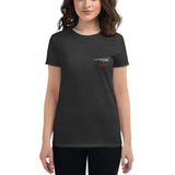 Embroidered Gildan 880 Women's short sleeve t-shirt
