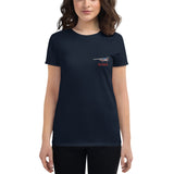 Embroidered Gildan 880 Women's short sleeve t-shirt