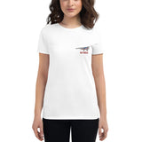 Embroidered Gildan 880 Women's short sleeve t-shirt