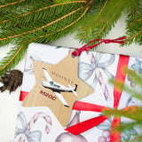 Custom Airplane Wooden ornaments