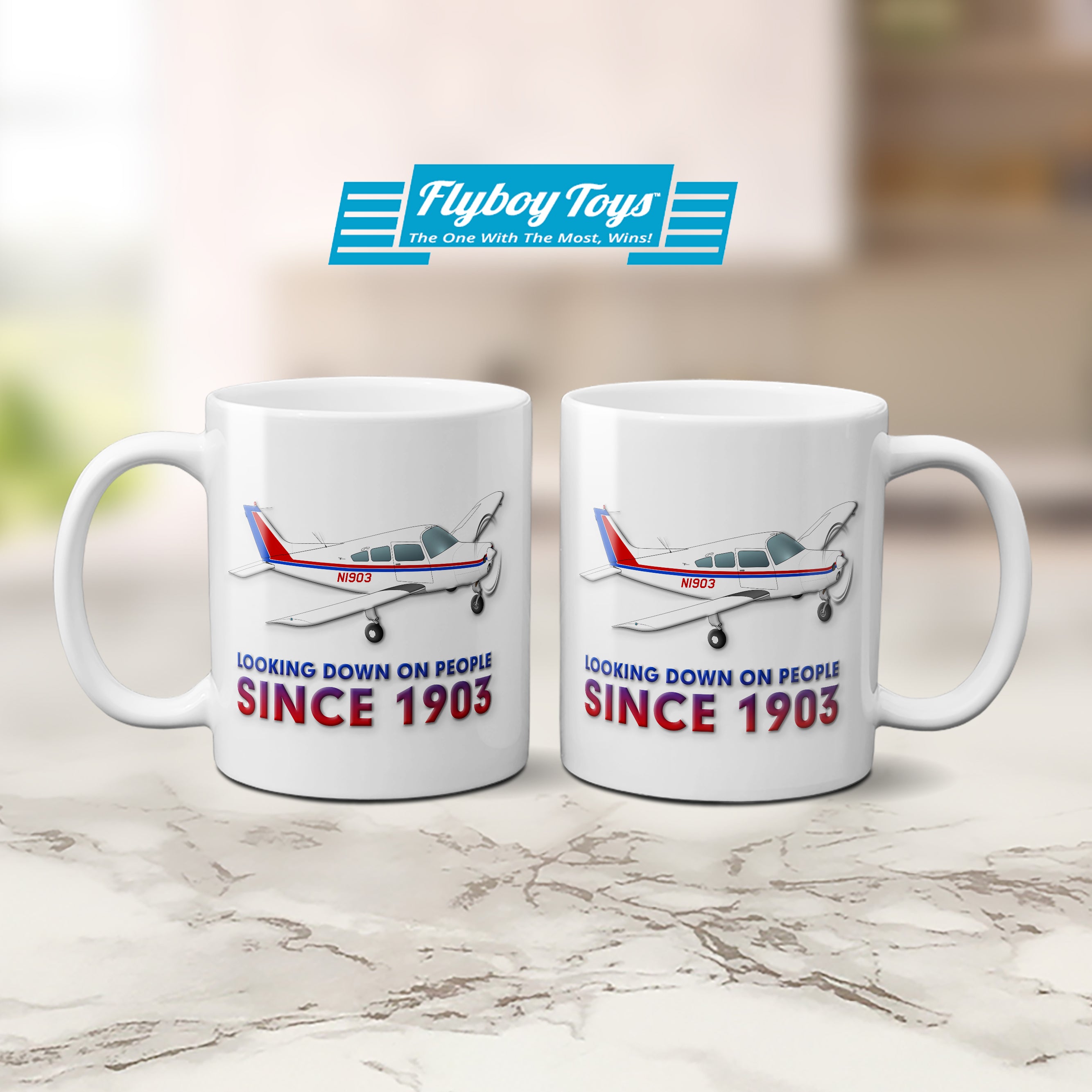 Custom 3D UV Vibrant Mugs  Flyboy Toys