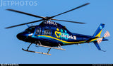 Airplane Design (Blue/Gold) - HELI17LAW119-BG1