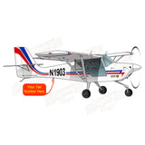 Airplane Design (AIR15IA240-RB1) - Red/Blue