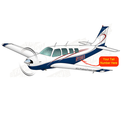 Airplane Design (Blue/Grey/Maroon) - AIR2552FEA36-BGM1