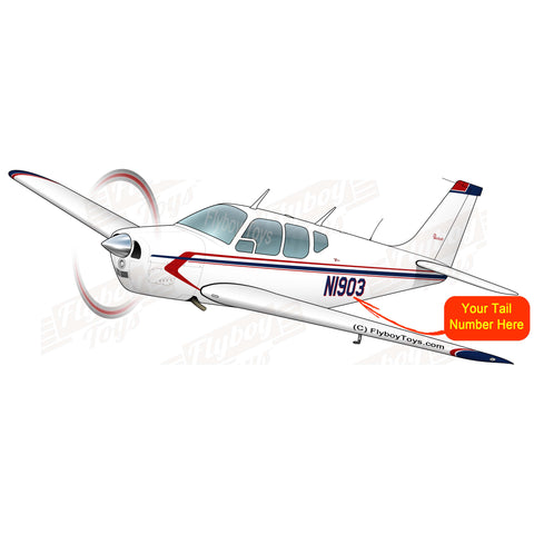 Airplane Design - AIR255452-MN1 (Maroon/Navy)