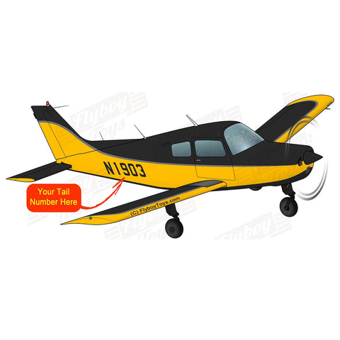 Airplane Design (Yellow/Charcoal) - AIR255DLJ-YC1