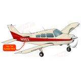 Airplane Design (Red) - AIR255JLE-R1