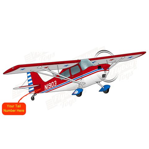Flyboy Toys Airplane Design (Red/Blue) - AIR25C39K7EC-RB2