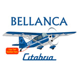 Bellanca Citabria Airplane T-shirt - Personalized with Your N#