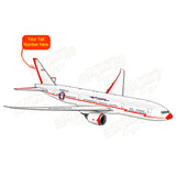 Flyboy Toys Airplane Design (Red) - AIR2F5777-R1