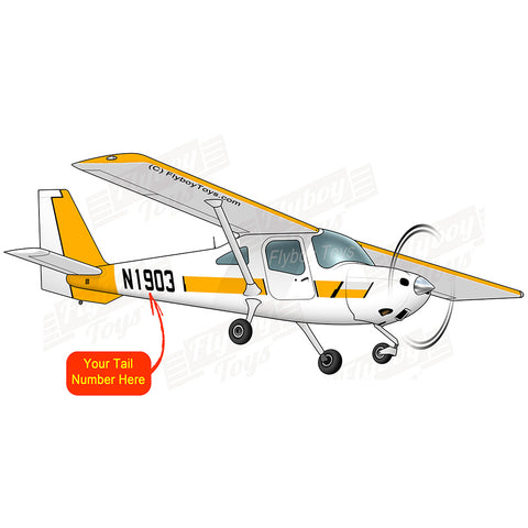 Flyboy Toys Airplane Design (Yellow) - AIR35JJ162-Y1