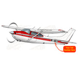 Airplane Design (Red/Grey) - AIR35JJ182I7-RG1
