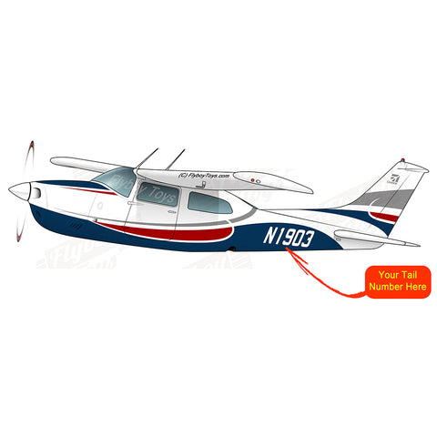 Airplane Design (Red/Blue) - AIR35JJT210N-RB1