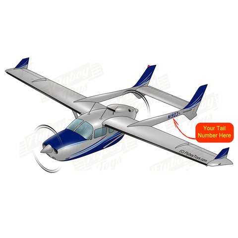 Flyboy Toys Airplane Design (Blue) - AIR35JJT337H-B1
