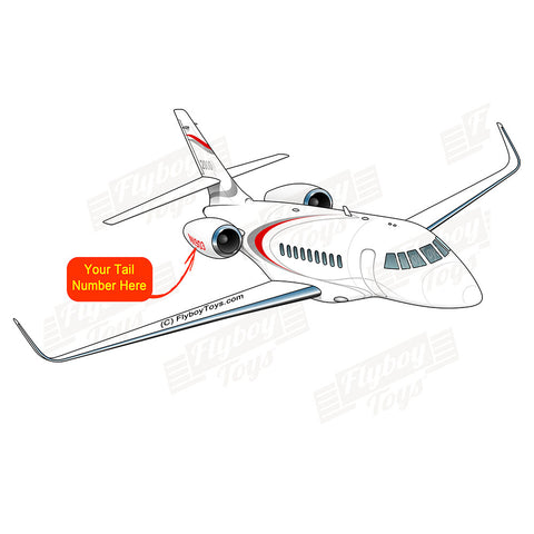 Airplane Design (Grey/Red) - AIR41J61C2000S-GR1