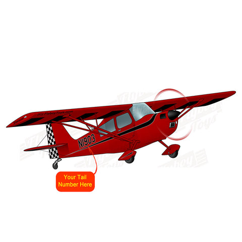 Airplane Design (Red/Black) - AIR453JLG-RB5