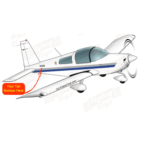 Airplane Design (Blue/Grey) - AIR7ILCPE-BG1
