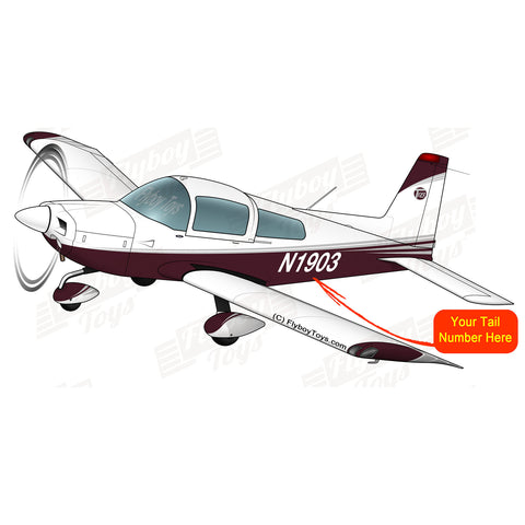 Airplane Design (Maroon/Grey) - AIR7ILK97AA1-MG1