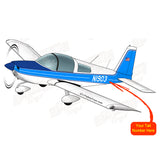 Airplane Design (Navy/Blue) - AIR7ILKI2AA1-B1