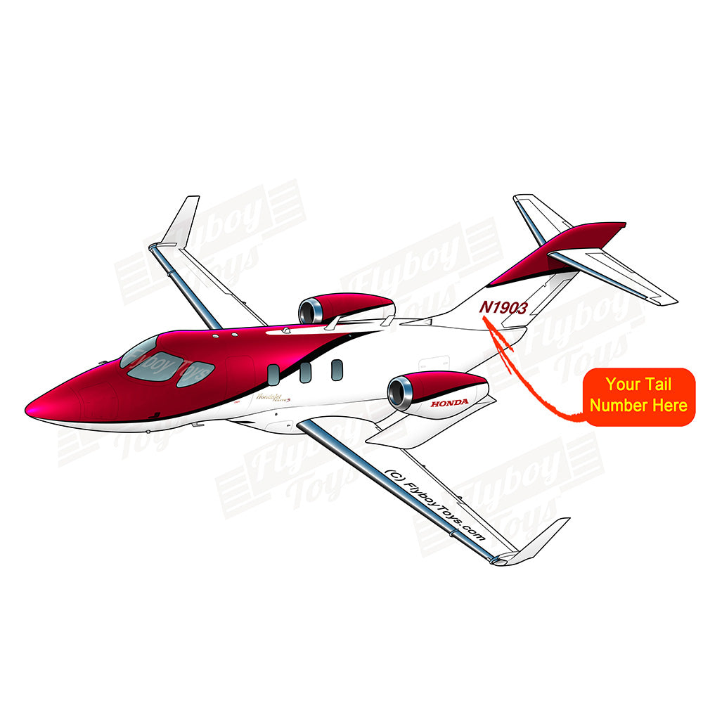Flyboy Toys Airplane Design (Red) - AIR8FEA5KHA420-R1