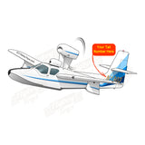 Lake LA-4-200 Buccaneer Airplane T-Shirt  - Add Your N#