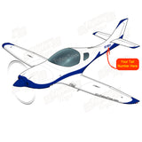 Airplane Design (Blue) - AIRC1E360-B1