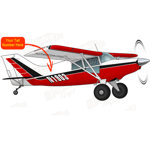 Airplane Design (AIRD1LM5235C-RB1) - Red/Black