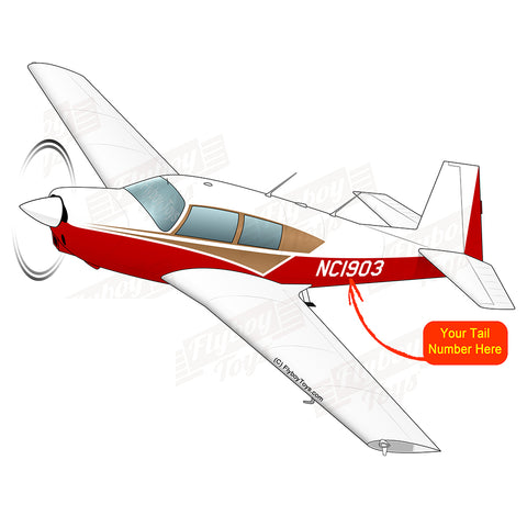 Flyboy Toys Airplane Design (AIRDFFM20C-RG1) - Red/Gold