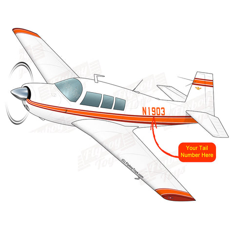 Airplane Design (Red/Orange) - AIRDFFM20F-RO1