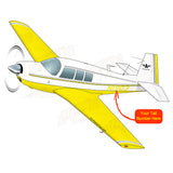 Airplane Design (Yellow) - AIRDFFM20F-Y1
