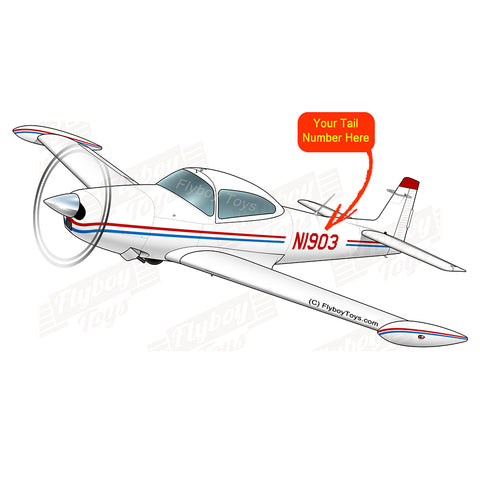 Airplane Design (Red/blue) - AIRE1MA-RB1