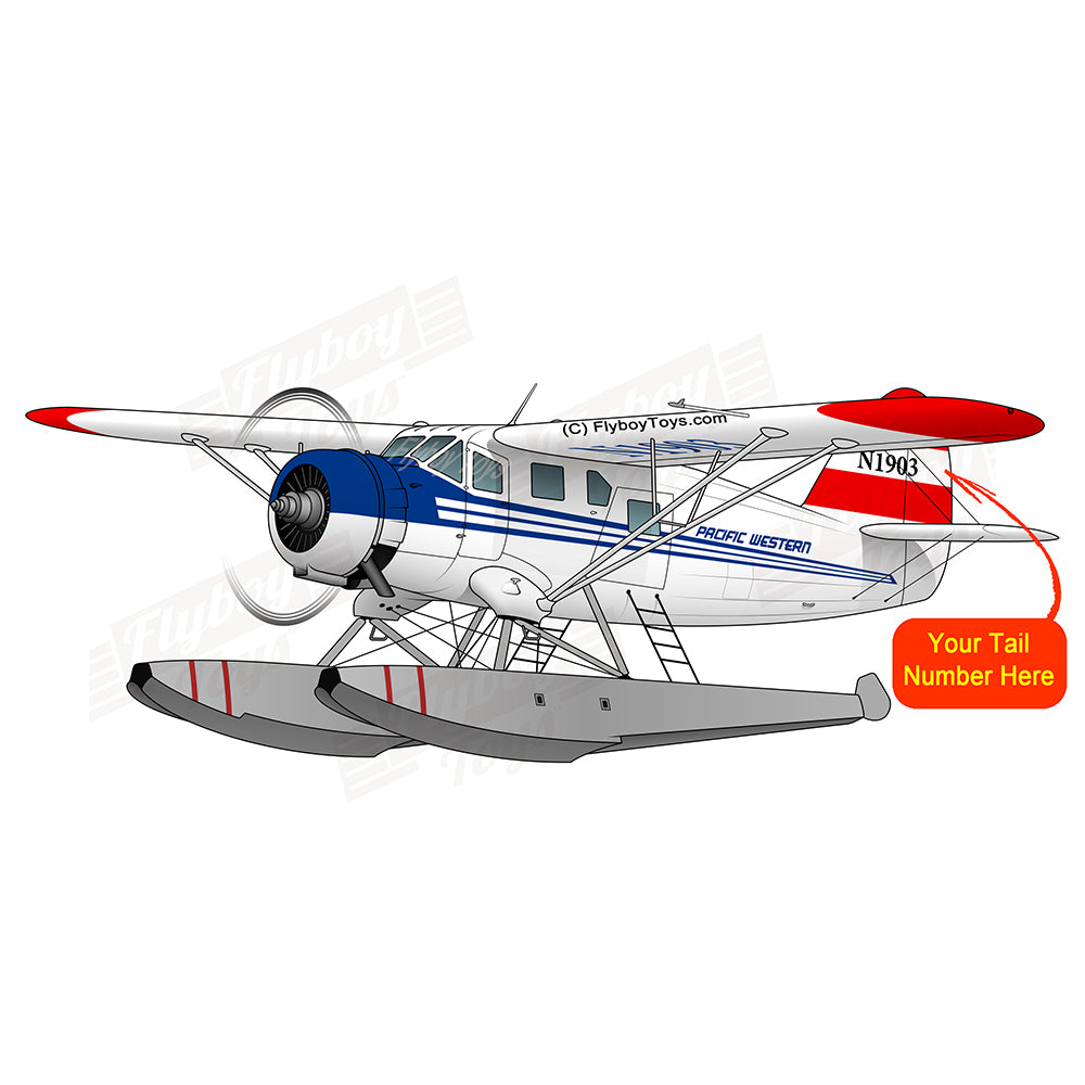 Flyboy Toys Airplane Design (Red/Blue) - AIREFFEFIFL-RB1