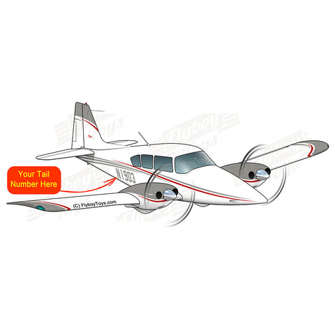 Airplane Design (Grey/Red) - AIRG9G1G1-GR1