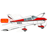 Airplane Design ﻿﻿(Red/Blk) - AIRG9G385140-RB4