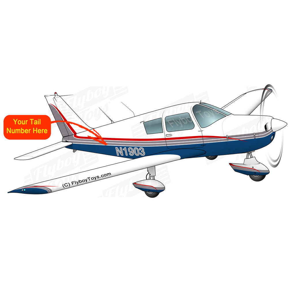 Flyboy Toys Airplane Design (Red/Blue/Grey) - AIRG9G385140-RGB2